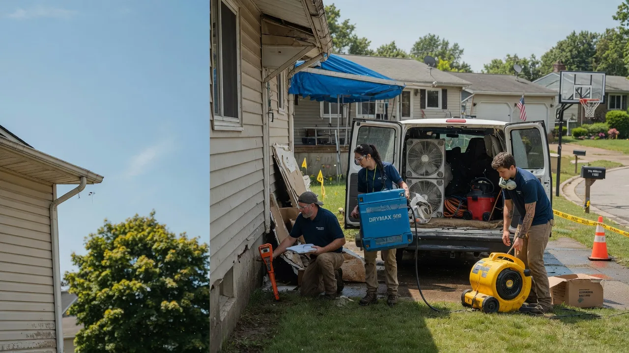Ceiling Leak Cleanup in Champion, NE near me
