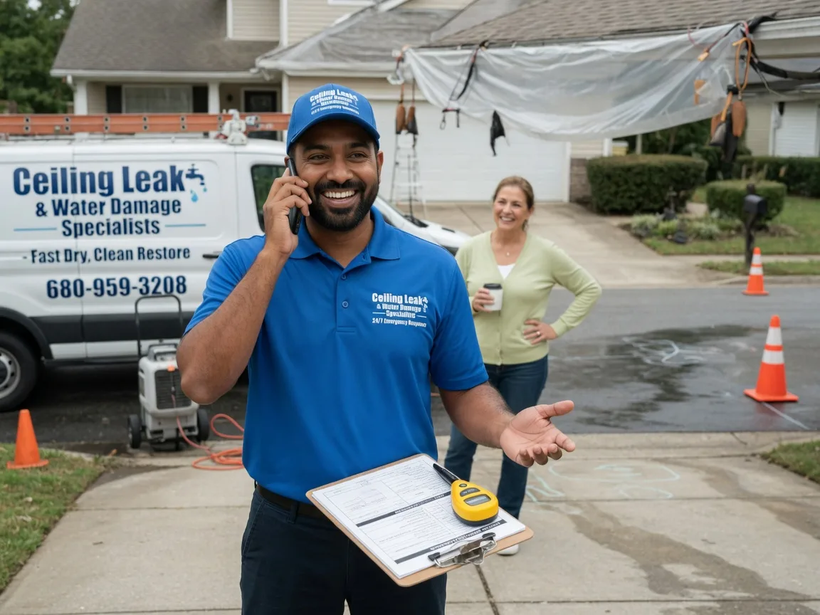 Ceiling Leak Cleanup Champion, NE FAQs